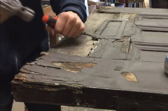 Palm Springs-wooden-door-repair