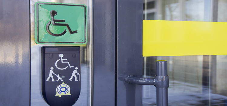 automatic handicap door opener in Palm Springs